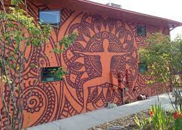 Just mix in new pillows, flower pots, hanging plants or decor. Http Notremaisondesigngroup Com Wp Content Uploads 2013 08 Ashevilleayc Mural Jpg Mural Yoga Place Studio Decor