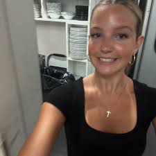 Hello to our August Employee of the Month: Chloe Stone! Chloe started with  bussing tables and hosting a few years ago, and now she's serving and  working our high-end catering events for