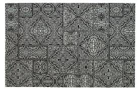 Teppich trendline schwarz weiß raute größen teppiche teppichversand24.de zurück. Woood Renna Teppich Schwarz Weiss 200x300cm