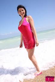 This site is paparazzi free. Xpics Me Sex At Beach Seductive Busty Adrianne Black Strips