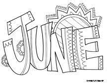 Month Coloring Pages Summer Coloring Pages Coloring Pages Coloring Pages For Kids
