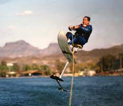 It is time to sell this green . A Water Skier S Life Adventures In Water Skiing Hydrofoiling Air Chair