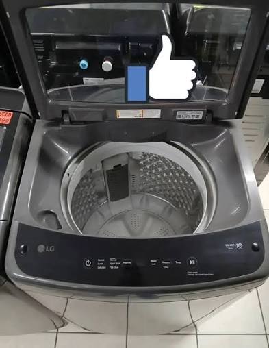 LG 18 kg Black Top Loader Inverter Washing Machine T18V1NDHT2