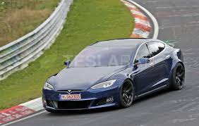 Blue Tesla Model S Plaid Nurburgring 11 Teslarati Tesla Model S Tesla Model Tesla