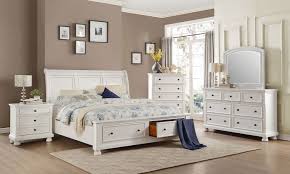 Laurelin Storage Bedroom Set White In 2020 King Bedroom Sets Bedroom Set Wood Bedroom Sets
