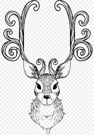 Santa claus's reindeer are nine magical reindeer. Santa Claus Drawing