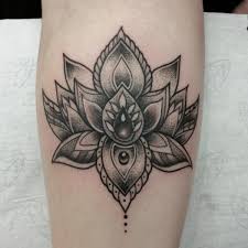 Realism And Black And Grey Otautahi Lotus Flower Tattoo Design Tattoos Flower Tattoo Designs