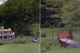 Image Of Ghost Boy Captured In Google Earth Paranormal Warehouse