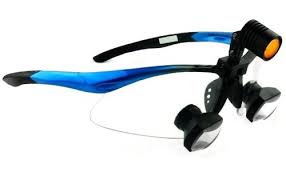 Loupes And Headlight Combo Deal Save 50 Feather Ttl Dental Surgical Medical Binocular Loupes With Led Headlight 3 5x500mm 18 22 Inch Working Distance Through The Lens Sporty Frame Red