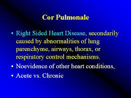 Cor Pulmonale Faculty Of Medicine Universitas Brawijaya Malang