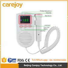New Arrival Fetal Doppler Lcd Display Earphone Baby Heart Rate Monitor Fetal Doppler Baby Heart Monitor Fetal