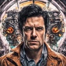 Post-Apocalyptic Times Square in Dystopian Future