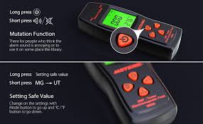 Emf meter handheld mini digital counter dosimeter tester field. Emf Meter Meterk Electromagnetic Field Radiation Detector Handheld Mini Digital Lcd Emf Detector Dosimeter Tester Counter For Low Frequency Home Appliances Amazon Com Industrial Scientific