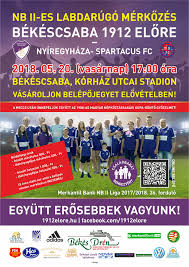 Ha egyet értesz azzal, hogy szülőföldünkön szabadon használhassuk. Informaciok Bekescsaba 1912 Elore Nyiregyhaza Spartacus Fc