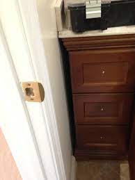 How To Fill The Gap Between Wall And Vanity Cabinet