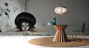 Compare prices & save money on dining room furniture. Round Dining Table Glass Top Walnut Base Idfdesign