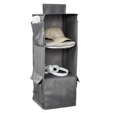 Find many great new & used options and get the best deals for household essentials 311342 hanging closet organizer 3 pocket shelves at the best online prices at ebay! 3 Shelf Hanging Closet Organizer Grey