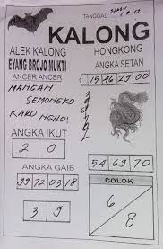 Syair Togel Hongkong Hari Ini 07 September 2019 Tanggal September Singapura