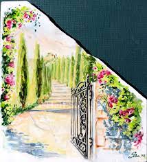 Cancello Di Sole Painting Art Painting Original Paintings