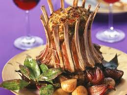 Lammkrone Mit Fullung Rezept Lamm Rezepte Fullung