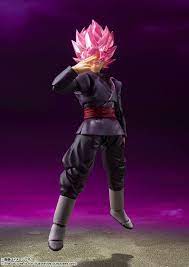 Though he hates the real goku and vegeta for the threat they pose, he's traveled across time and space hunting future trunks and attempting to hill him. Nerdchandise Dragonball Super Action Figure S H Figuarts Super Saiyan Rose Goku Black