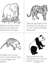 Animal Facts Mini Book Sheet 3 Animal Facts Mini Books Animal Habitats