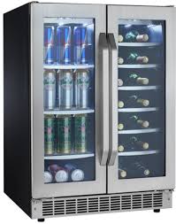 Every unit that is refurbished as danby certified reduces recycling and waste being sent to a landfill as well as lowers greenhouse gas production at our manufacturing plants. Danby Dbc7070blsst 24 Inch Undercounter French Door Beverage Center With 5 3 Cu Ft Capacity 60 Can Capacity 27 Bottle Capacity Glass Shelves Digital Thermostat And Led Display