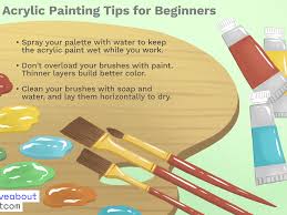 Today i have great acrylic art ideas for beginners. Acrylic Painting Tips For Beginners