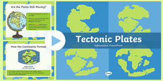 Plate movements are responsible for most continental and ocean floor features and for the distribution of most rocks and minerals within earth's crust. Tectonic Plates Ks2 Powerpoint Presentation Teacher Made