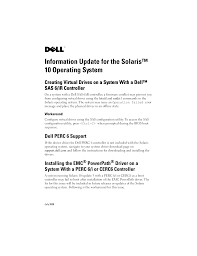 For issues/questions on can drivers and software, contact hms support. Dell Solaris 10 Operating System User S Guide Manualzz