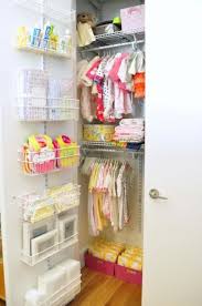 And, right now, installation is free when you spend $750 or more on elfa. 10 Clever Ideas To Help Organize Your Nursery Baby Closet Organization Baby Closet Organization Ideas Baby Organization