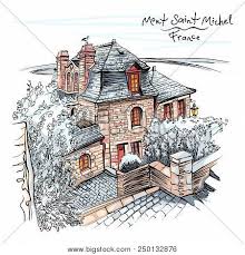 How to draw a house with a swimming pool ❤️ house with a pool drawing and coloring page #371 print our free. Vector Colour Hand Vector Photo Free Trial Bigstock