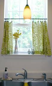 kitchen window curtains