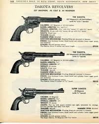 1964 Print Ad of The Dakota .357 .45 Colt & .44 Magnum Revolver