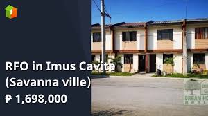 Situated in imus, cavite, all the subdivisions provide families with homes within single, self contained, and nurturing communities. Rent To Own In Imus Cavite Savanna Ville House And Lot August 2021 In Imus Cavite For Sale Pag Ibig Accredited Rfo Ready For Occupancy Rent To Own