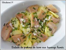 Salade De Pomme De Terre Aux Harengs Fumes Salade Pomme De Terre Recettes De Cuisine Hareng Fume