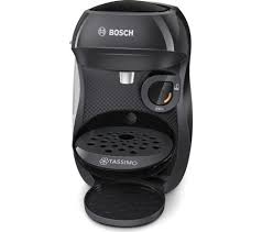 Tassimo By Bosch Happy Tas1002gb Coffee Machine Black Black 89 99 Currys Tassimo Coffee Pods Tassimo Home Coffee Machines