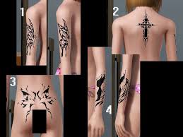 This article or section is being considered for merging with tattoos (the urbz: Mod The Sims 8 Tattoos For Female Sims