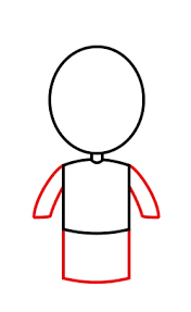 Drawing A Cartoon Boy Drawing tutorial for kids and beginners. drawing a cartoon boy