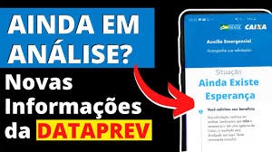 Entre na página do dataprev em: Auxilio Emergencial Em Analise Ainda Dataprev Explica Entenda Tudo Caixa Youtube