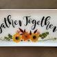 Gather Fall Flowers Charcuterie Serving Tray Paint Sip Class Portage Lakes