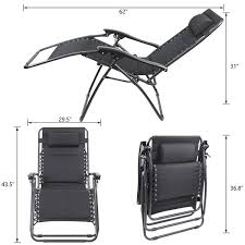 The perk of reclining chairs in. Latitude Run Oversized Reclining Folding Zero Gravity Chair Reviews Wayfair
