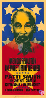 Merchandise Poster for the ,Patti Smith One More Revolution Tour 2000