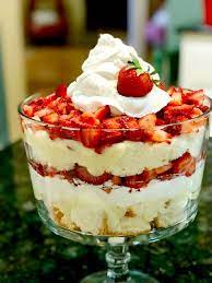 The Best Ever Strawberry Shortcake Trifle Recipe Desserts Trifle Recipe Dessert Recipes