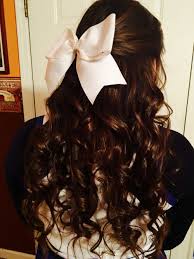 Teased hair and smokey eye makeup! Cheerleading Hairstyle Cheerleading Hairstyles Cheer Hair Cute Cheer Hairstyles