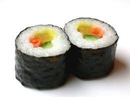 Resultado de imagen de sushi de algas