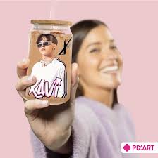 La Diabla and Xavi Valentine's Sublimation PNG, High-quality Print PNG for  DIY Projects, Xavi Jar Wrap Sublimation Png, Digital Download