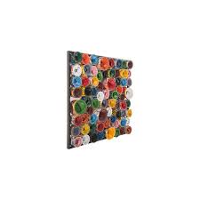 Phillips Collection Paint Can Wall Art, Square, Assorted Colors, LG