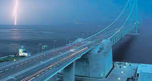 Construction began in 2013 and the bridge opened in 2016. Mavi Boncuk Osman Gazi Koprusu The Osman Gazi Bridge