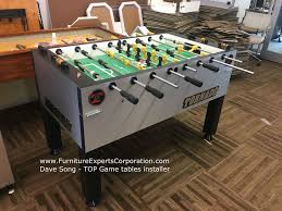 Furniture Experts Corporation Dave Song Top Furniture Installer Call 240 764 6143 To Get Professional Ins Tornado Foosball Pool Table Movers Top Furniture